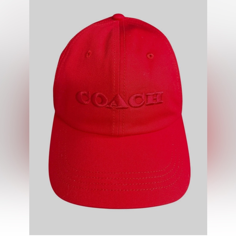 Coach Sporty Red Cap